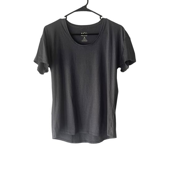 REI Women's Size Medium Heathered Blue Short Sleeve‎ Performance Outdoor Top - Picture 1 of 8